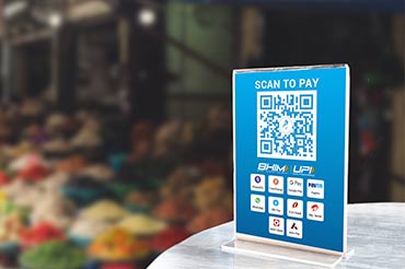 UPI QR payments at Payworld
