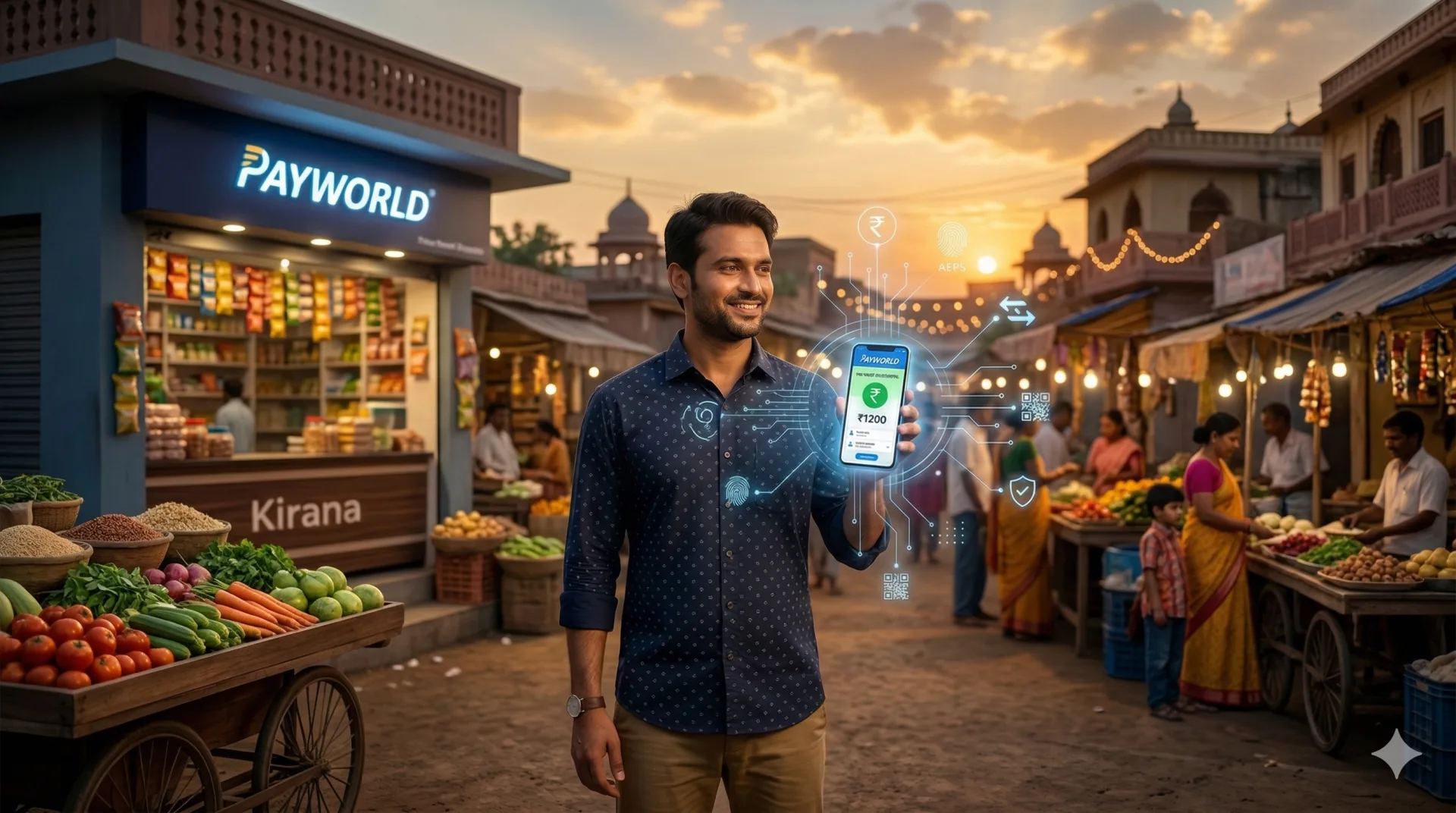 Payworld retailer empowering digital payments across India